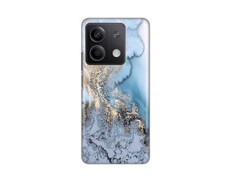 Silikonska futrola PRINT - Xiaomi Redmi Note 13 4G Blue Gold Marble.