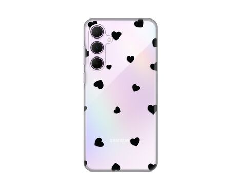 Silikonska futrola PRINT Skin - Samsung A356B Galaxy A35 5G Hearts.