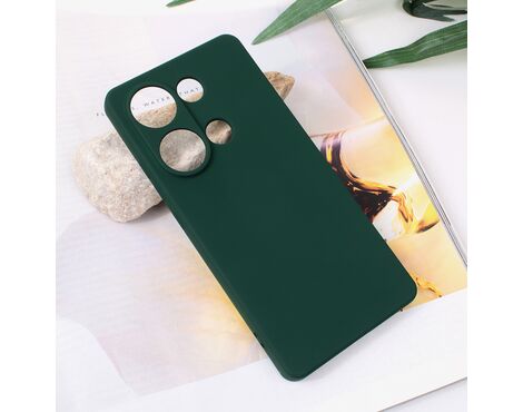 Futrola Teracell Soft Velvet - Xiaomi Redmi Note 13 Pro 4G (EU) tamno zelena.