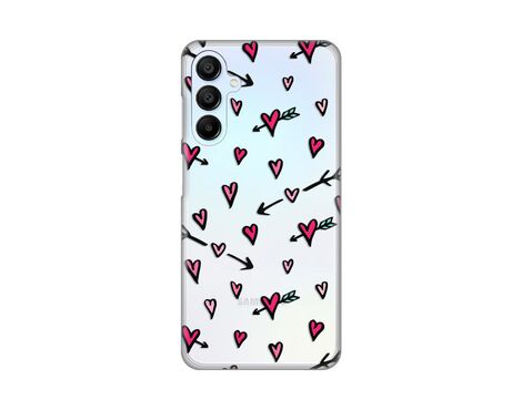 Silikonska futrola PRINT Skin - Samsung A156 Galaxy A15 5G Heart Pattern.