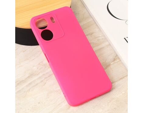 Silikonska futrola Teracell Giulietta - Xiaomi Redmi 13C mat pink.