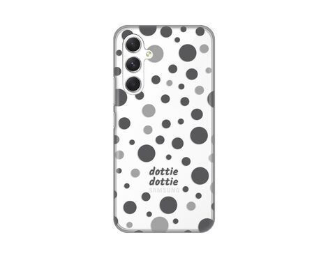 Silikonska futrola PRINT Skin - Samsung A546B Galaxy A54 5G Dottie Dottie Gray.