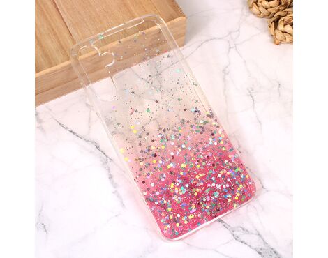 Silikonska futrola Glitter - Samsung A156 Galaxy A15 5G roze.