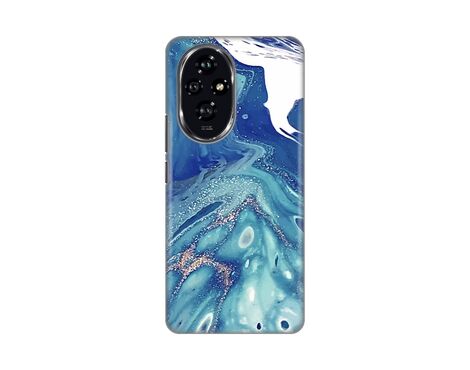 Silikonska futrola PRINT - Huawei Honor 200 Blue Marble.