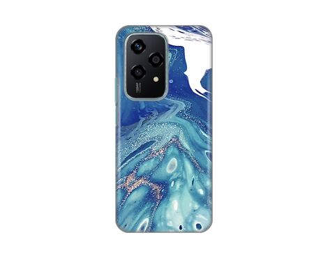 Silikonska futrola PRINT - Huawei Honor 200 Lite Blue Marble.