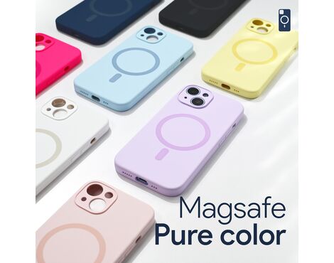 Futrola Magsafe Pure color - iPhone 14 Pro svetlo plava.