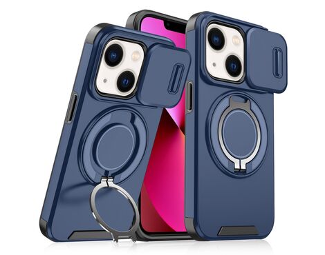 Futrola CamShield Ring stand - iPhone 13 plava.