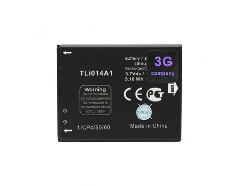 Baterija - Alcatel OT-985/OT Pixi 3 4.5/4027X/OT Pop D3 1400mAh TLi014A1.