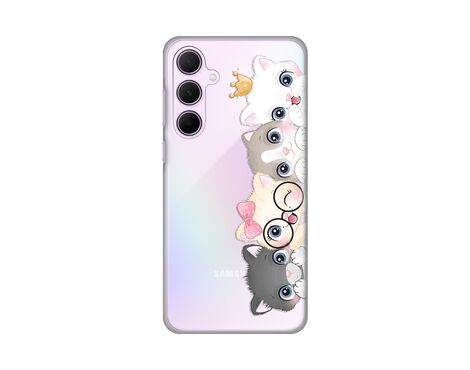 Silikonska futrola PRINT Skin - Samsung A356B Galaxy A35 5G Cats.