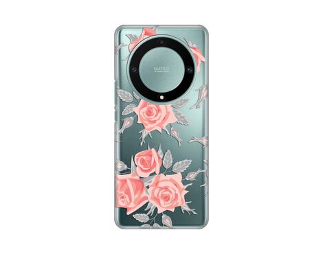 Silikonska futrola PRINT Skin - Huawei Honor Magic 5 Lite Elegant Roses.