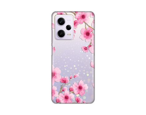 Silikonska futrola PRINT Skin - Xiaomi Redmi Note 12 Pro 5G (EU) Rose flowers.