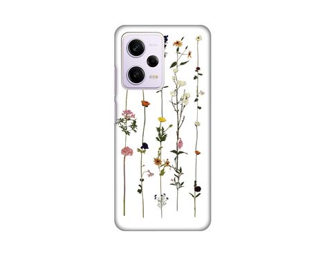 Silikonska futrola PRINT Skin - Xiaomi Redmi Note 12 Pro 5G (EU) Flower.