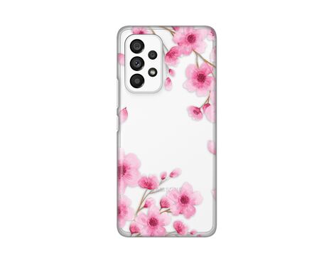 Silikonska futrola PRINT Skin - Samsung A536 Galaxy A53 5G Rose flowers.