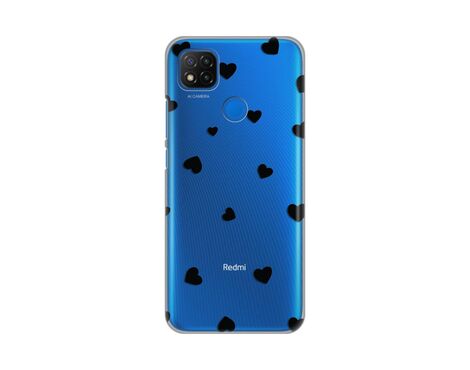 Silikonska futrola PRINT Skin - Xiaomi Redmi 9C/Redmi 10A Hearts.