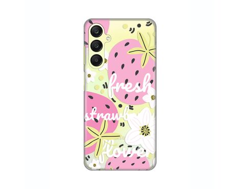 Silikonska futrola PRINT Skin - Samsung A256 Galaxy A25 5G Fresh Pink.