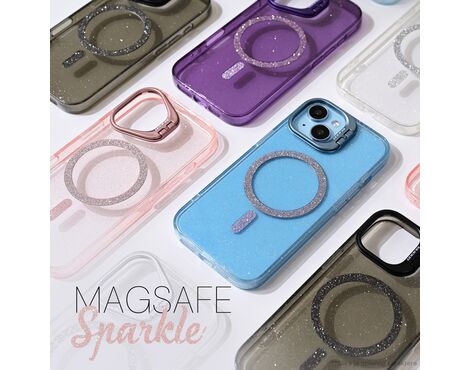 Futrola Magsafe Sparkle - iPhone 13 roze.