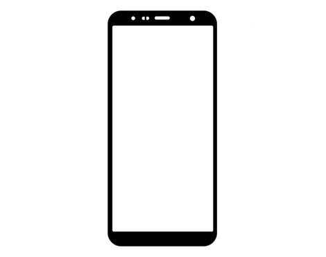 Staklo touchscreen-a - Samsung J415/J610 Galaxy J4 Plus/J6 Plus 2018 Crno (Original Quality).