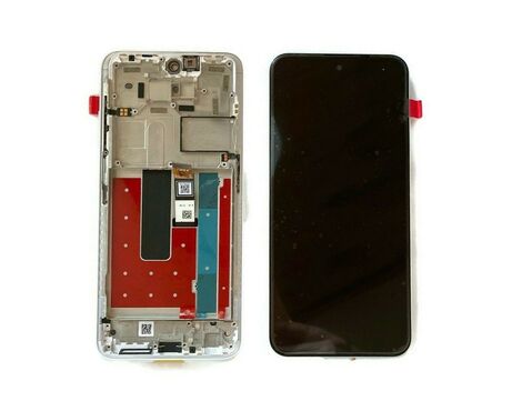 LCD displej (ekran) - Nokia X10 + touchscreen + frame white (beli) Service Pack ORG/70100902H001.