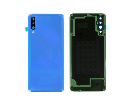 Poklopac - Samsung A505/Galaxy A50 2019 Blue + staklo kamere (NO LOGO).