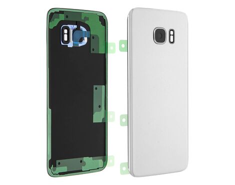 Poklopac - Samsung G935/Galaxy S7 Edge Pearl white (beli) + staklo kamere (NO LOGO).