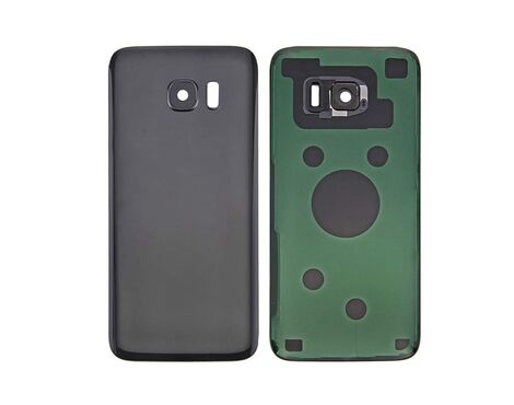 Poklopac - Samsung G935/Galaxy S7 Edge black (crni) + staklo kamere (NO LOGO).