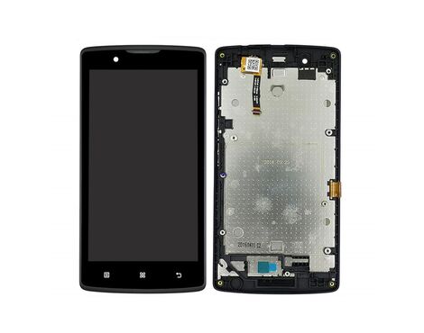 LCD displej (ekran) - Lenovo A2010+touch screen crni+frame.