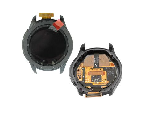 LCD displej (ekran) - Samsung R810/Galaxy Watch 42mm+touch screen crni Service Pack ORG/GH97-22290A.