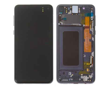 LCD displej (ekran) - Samsung G970/Galaxy S10e+touch screen Prism black (crni) Service Pack ORG/GH82-18852A.