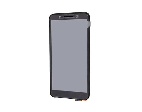 LCD displej (ekran) - Alcatel OT 1C/5009D+touch screen crni+frame crni SPO SH.