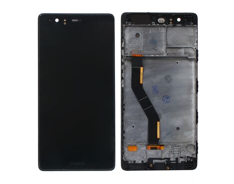 LCD displej (ekran) - Huawei P9 Plus +touch screen+frame crni.