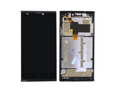 LCD displej (ekran) - ZTE Blade L2+touch screen crni+frame.