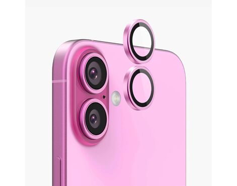 Zastita - kameru za iPhone 16 6.1/iPhone 16 Plus 6.7 pink.