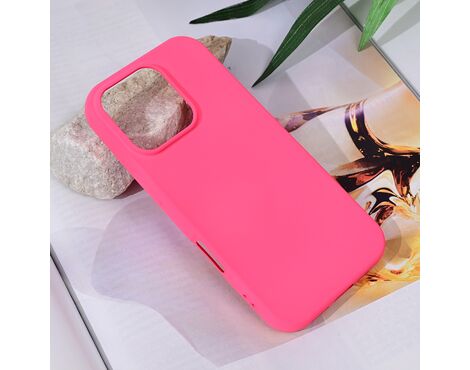 Futrola Teracell Soft Velvet - iPhone 16 Pro pink.