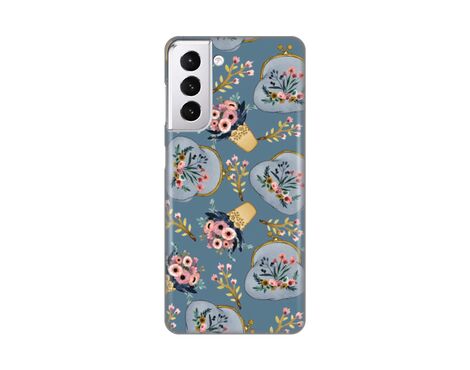 Silikonska futrola PRINT - Samsung G991 Galaxy S21 Retro Blue.