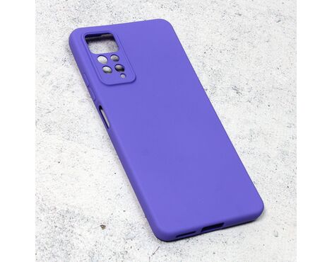 Silikonska futrola Teracell Giulietta - Xiaomi Redmi Note 11 Pro 4G/5G/Note 12 Pro 4G (EU) mat ljubicasta.