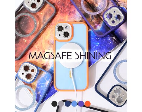 Futrola Magsafe shining - iPhone 14 svetlo plava.