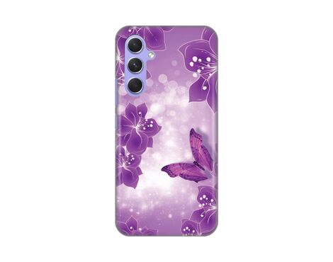 Silikonska futrola PRINT - Samsung A546B Galaxy A54 5G Butterfly And Flowers.