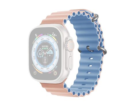 Narukvica Moye Smart Watch Ocean Strap 44/45/49mm Pink Sand/ Blue Fog.