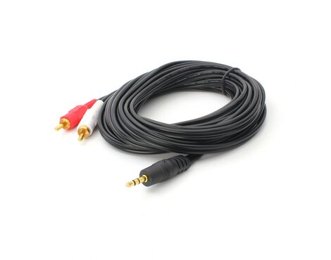 Kabl 2 RCA M na 3.5mm stereo M JWD-AUDIO4 5m.