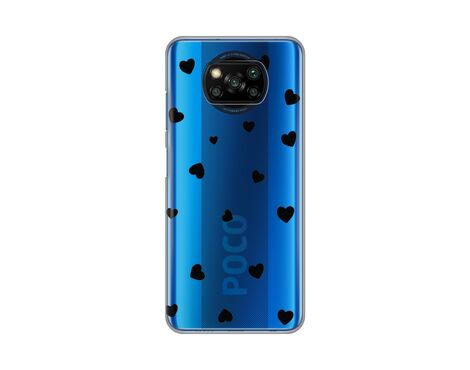 Silikonska futrola PRINT Skin - Xiaomi Poco X3 NFC/Poco X3 Pro Hearts.