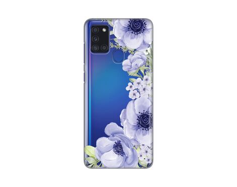 Silikonska futrola PRINT Skin - Samsung A217F Galaxy A21s Blue Roses.