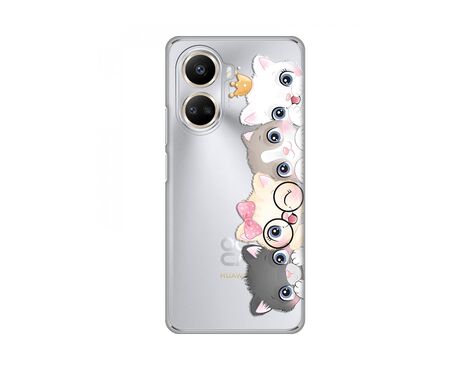 Silikonska futrola PRINT Skin - Huawei Nova 10 SE Cats.