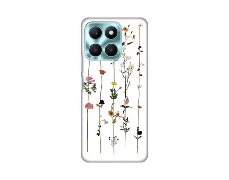 Silikonska futrola PRINT Skin - Huawei Honor X6a Flower.