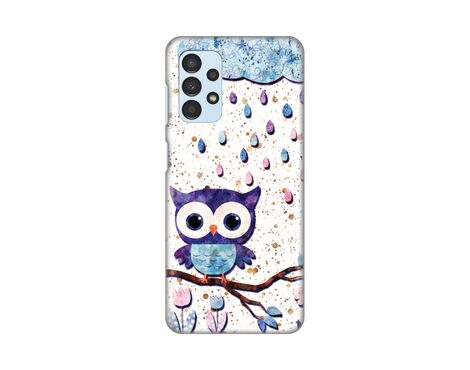 Silikonska futrola PRINT Skin - Samsung A135 Galaxy A13 4G Owl.