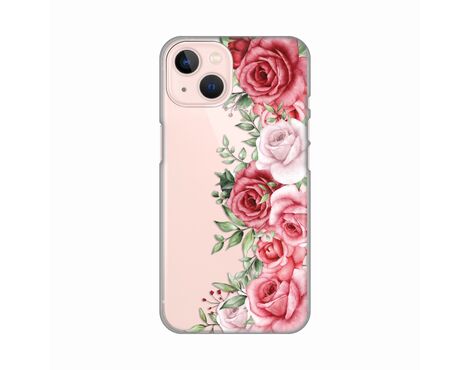 Silikonska futrola PRINT Skin - iPhone 13 Wild Roses.