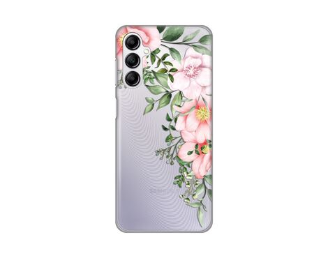 Silikonska futrola PRINT Skin - Samsung A145R Galaxy A14 4G Gentle Rose Pattern.