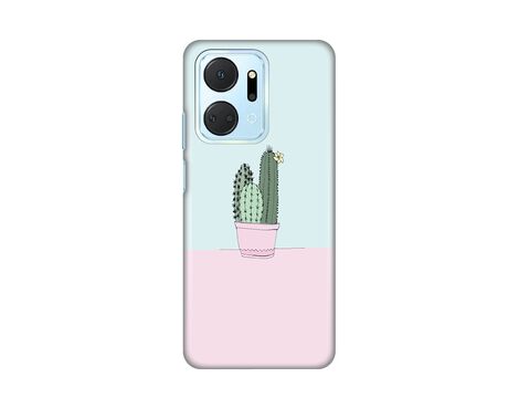 Silikonska futrola PRINT - Huawei Honor X7a Cactus.