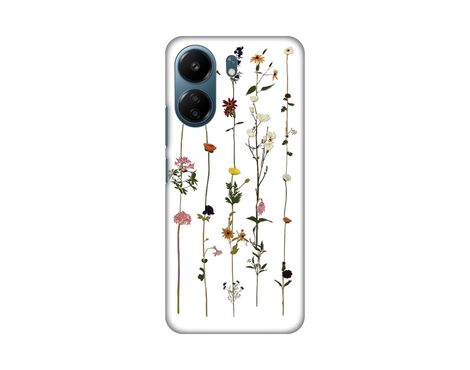 Silikonska futrola PRINT Skin - Xiaomi Redmi 13C Flower.