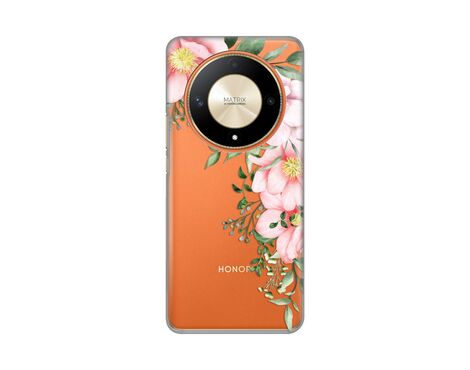 Silikonska futrola PRINT Skin - Huawei Honor Magic 6 lite Gentle Rose Pattern.