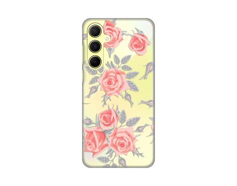 Silikonska futrola PRINT Skin - Samsung A556 Galaxy A55 5G Elegant Roses.